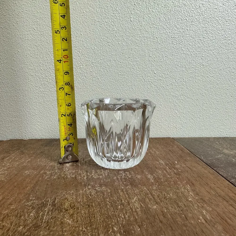 U.S.A. Deplomb 24% Lead Crystal Votive Candle‎ Holder